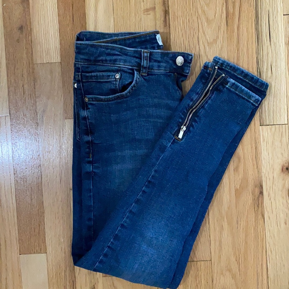 Skinny denim pants